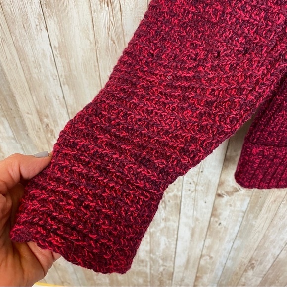 Free People Women's High Hopes Open Front‎ Cardi Sweater Long Sleeve Size Medium - Picture 9 of 13